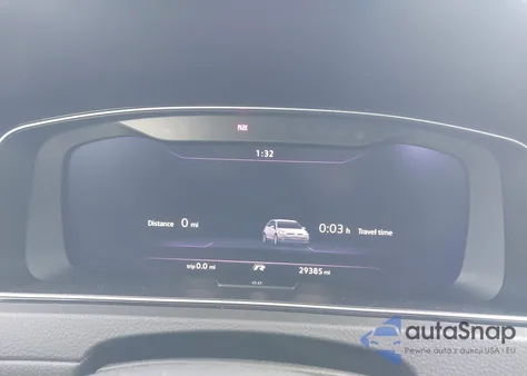 2019 Volkswagen Golf R 2.0T W/Dcc Navigation z USA, uszkodzony, nr VIN WVWWA7AU5KW198138